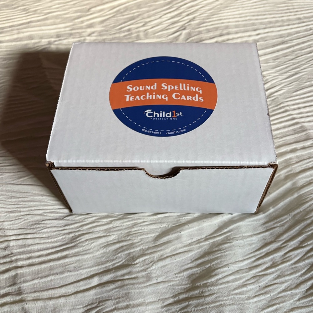 Child1st Sound Spelling Teaching Cards